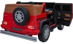 Elektromobilis Mercedes Benz Maybach G650 Strong, sarkans