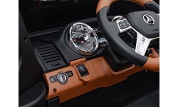 Elektromobilis Mercedes Benz Maybach G650 Strong, sarkans
