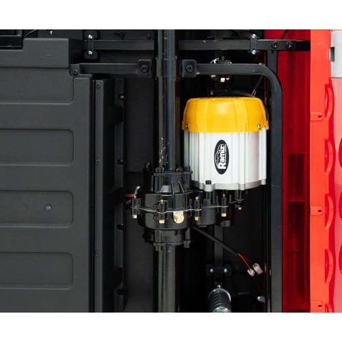 Elektromobilis Mercedes Benz Maybach G650 Strong, sarkans