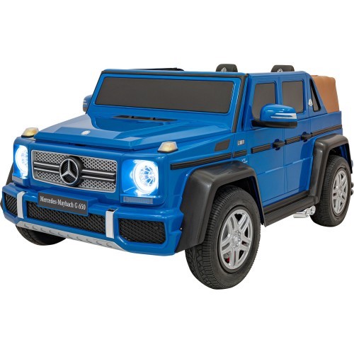 Электромобиль Mercedes-Benz Maybach G650, синий