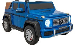 Elektromobilis Mercedes-Benz Maybach G650, zils