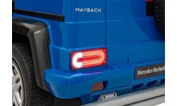 Elektromobilis Mercedes-Benz Maybach G650, zils