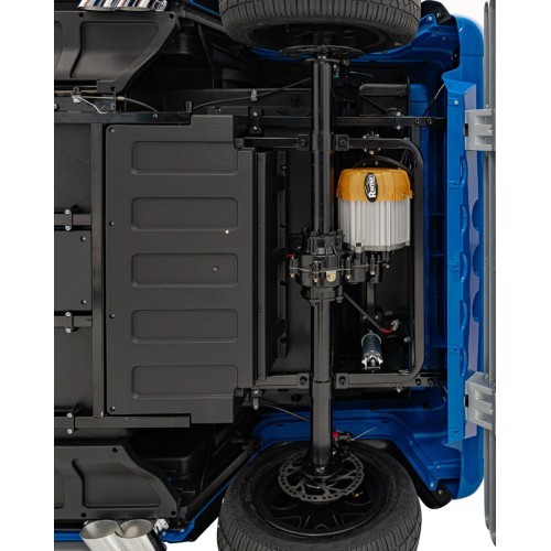 Elektromobilis Mercedes-Benz Maybach G650, zils