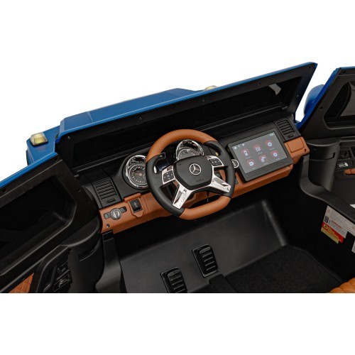 Elektromobilis Mercedes Benz Maybach G650, zils