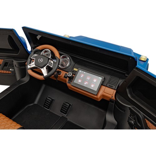 Elektromobilis Mercedes Benz Maybach G650, zils