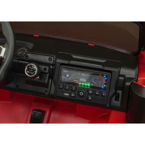 RAM 3500 sarkans elektromobilis