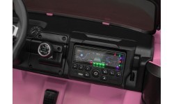 Электромобиль RAM 3500, розовый