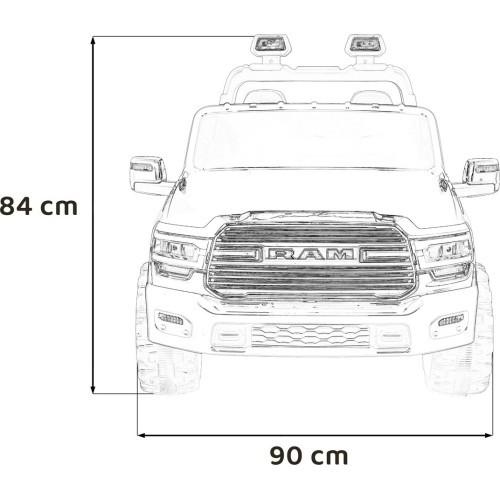 RAM 3500 Pink Vehicle