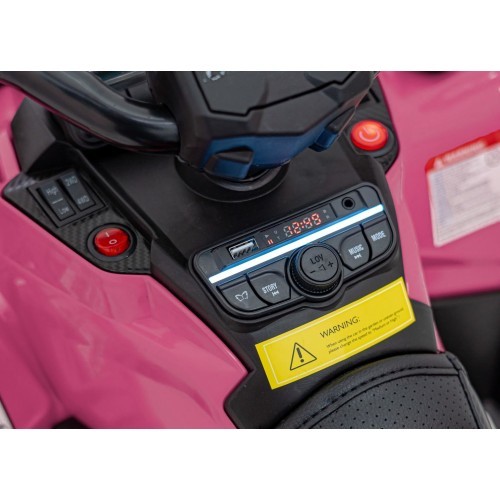 Kvadricikls Can Am Outlander ATV, rozā