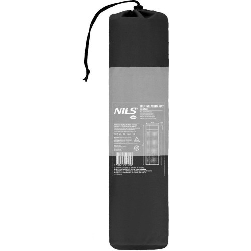 NC4340 SELF-INFLATING MAT GRAY-BLACK NILS CAMP