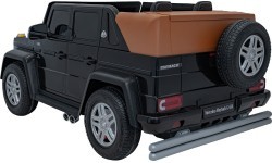 Bērnu elektromobilis Mercedes Benz Maybach G650, melns