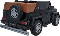 Bērnu elektromobilis Mercedes Benz Maybach G650, melns