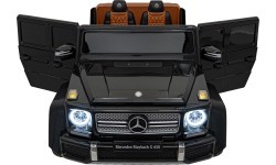 Bērnu elektromobilis Mercedes Benz Maybach G650, melns
