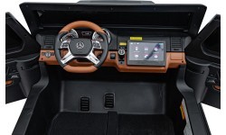 Bērnu elektromobilis Mercedes Benz Maybach G650, melns