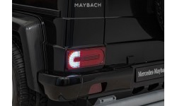 Bērnu elektromobilis Mercedes Benz Maybach G650, melns