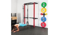 KLT23 FOLDING POWER RACK RED HMS