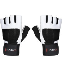 RST04 S IZMĒRS FITNESA CIMDI HMS - White-Black