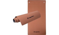 Exercise Mat inSPORTline Aero Advance 140 x 60 x 0.9 cm - Mocha mousse-šedá