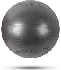 Treniņu bumba inSPORTline Stretch Ball 55 cm - Black