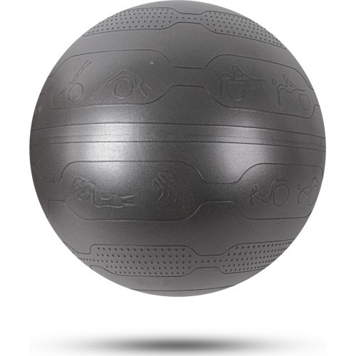Гимнастический мяч inSPORTline Stretch Ball 55 см - Чёрный