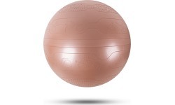Vingrošanas bumba inSPORTline Stretch Ball 55 cm - Mocha mousse