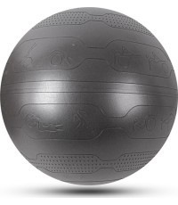 Treniņu bumba inSPORTline Stretch Ball 75 cm - Black