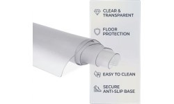 Transparent Exercise Equipment Mat inSPORTline Proteko Clear 220 x 100 x 0.15 cm