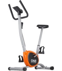 RW3011 СЕРЕБРИСТО-ОРАНЖЕВЫЙ ВЕЛОТРЕНАЖЕР ONE FITNESS