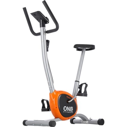 Exercise Bike One Fitness RW3011, Silver-Orange