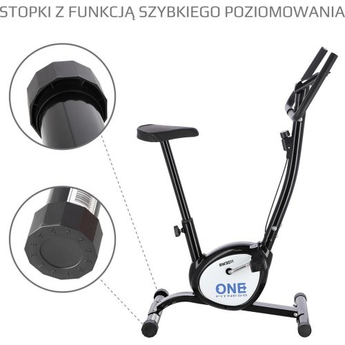 Mehāniskais velotrenažieris RW3011 ONE FITNESS