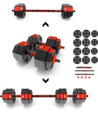 SGC20 ШТАНГА И ГАНТЕЛИ СОСТАВНЫЕ HMS - 30 kg