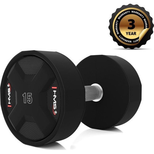 HPC POLYURETHANE DUMBBELL CPU HMS - 15 kg