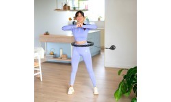 HHW02 HULA HOP BLACK WITH WEIGHT HMS