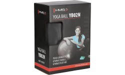 YB02 NEW 65CM BLACK GYM BALL HMS