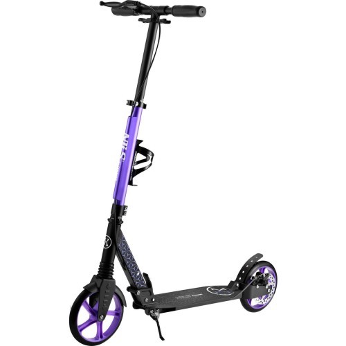 Фиолетовый самокат Nils Extreme HM124T с дисковым тормозом