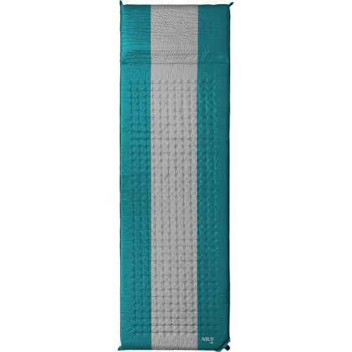 NC4340 TURQUOISE-GREY SELF-INFLATING MAT NILS CAMP