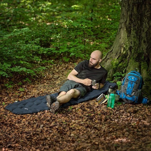 Tumši pelējs tūrisma paklājiņš NC4005 NILS CAMP