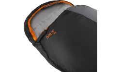 Īpaši viegls pelēki oranžs guļammaiss Nils Camp NC1705