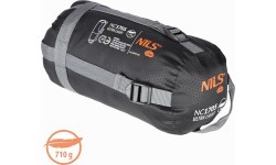 Īpaši viegls pelēki oranžs guļammaiss Nils Camp NC1705