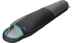 Ультралегкий спальный мешок NC1705 черно-мятный NILS CAMP