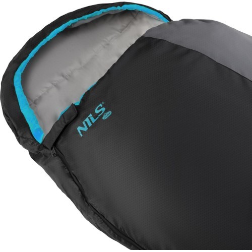 NC1705 ULTRA LIGHT SLEEPING BAG BLACK AND MINT NILS CAMP