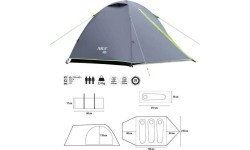 NC6004 CAMPING TENT DARK GRAY EXPLORER NILS CAMP