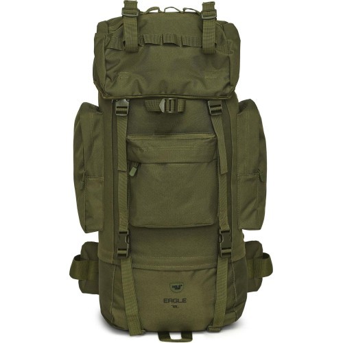 Taktiskā mugursoma NILS CAMP NC3901 Eagle, zaļa, 70 l