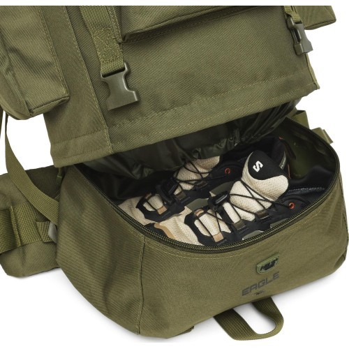Тактический рюкзак NILS CAMP NC3901 Eagle, зеленый, 70 л