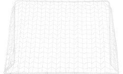 BR240P 2in1 SOCCER GOAL WITH NET AND TARGET PANEL NILS