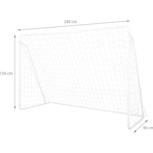BR240P 2in1 SOCCER GOAL WITH NET AND TARGET PANEL NILS