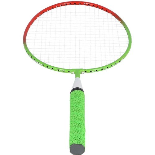 NRZ051 STEEL / BADMINTON SET 2 ROCKETS + SHUTTLECOCKS + BALLS JUNIOR NILS