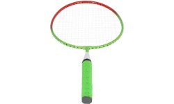NRZ051 STEEL / BADMINTON SET 2 ROCKETS + SHUTTLECOCKS + BALLS JUNIOR NILS