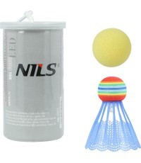 Neilona badmintona spalvas Nils NBL6092, 1 gab., ar bumbiņu