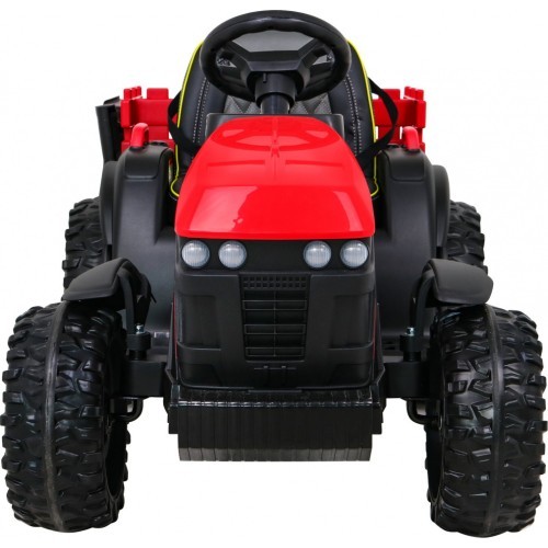 Tractor Titanium With Trailer Red